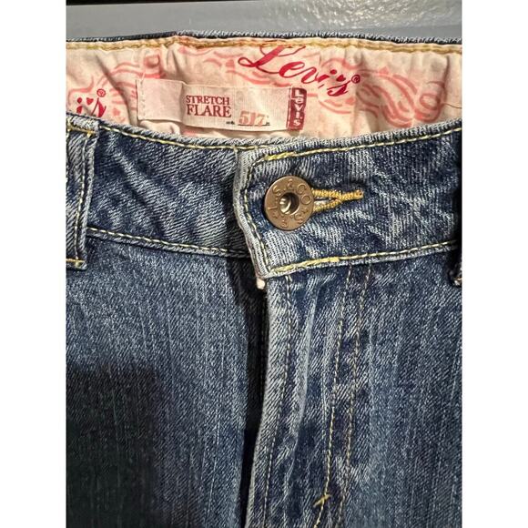 Levi's Flare Jeans - Girl's Regular Size 14 - Picture 2 of 7